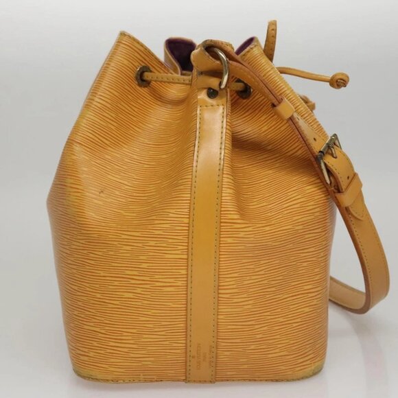 LOUIS VUITTON Epi Petit Noe Shoulder Bag Yellow - Picture 4 of 15